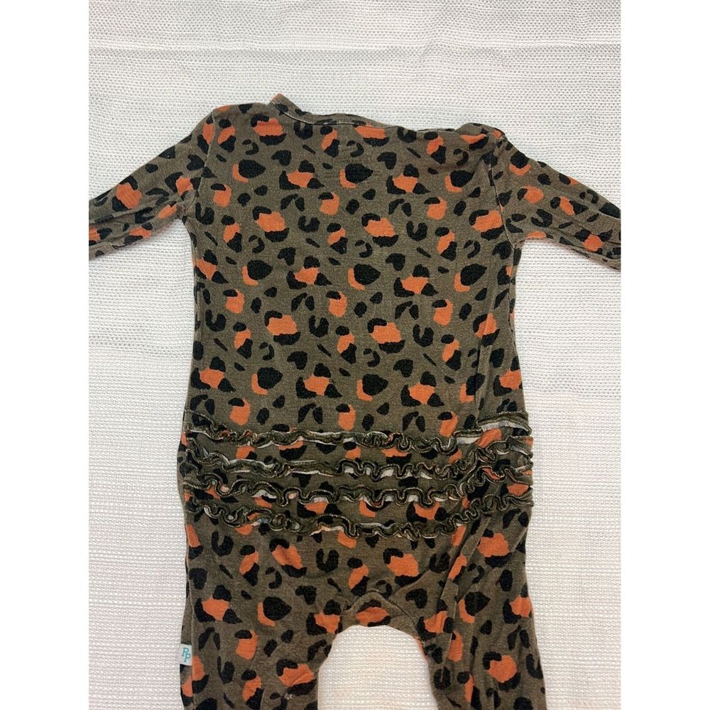 Posh Peanut Eli Leopard Zippy 6-12 Months